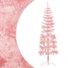 VidaXL Slim Artificial Half Christmas Tree With Stand Pink 120 Cm 1 VidaXL Slim Artificial Half Christmas Tree With Stand Pink 120 Cm -Deals Vidaxl Store image 1 344569 1