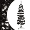 VidaXL Slim Artificial Half Christmas Tree With Stand Black 120 Cm 1 VidaXL Slim Artificial Half Christmas Tree With Stand Black 120 Cm -Deals Vidaxl Store image 1 344574 3