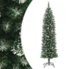 VidaXL Artificial Slim Christmas Tree With Stand 120 Cm PVC -Deals Vidaxl Store image 1 345164
