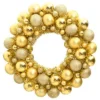 VidaXL Christmas Wreath Gold 45 Cm Polystyrene -Deals Vidaxl Store image 1 356120 3