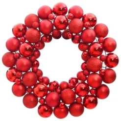 VidaXL Christmas Wreath Pink 45 Cm Polystyrene -Deals Vidaxl Store image 1 356121 2