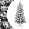 VidaXL Artificial Hinged Christmas Tree With Flocked Snow 120 Cm 1 VidaXL Artificial Hinged Christmas Tree With Flocked Snow 120 Cm -Deals Vidaxl Store image 1 358379