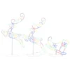 VidaXL Acrylic Christmas Flying Reindeer&Sleigh 260x21x87cm Colourful -Deals Vidaxl Store image 2 328512 3