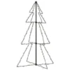 VidaXL Christmas Cone Tree 160 LEDs Indoor And Outdoor 78x120 Cm -Deals Vidaxl Store image 2 328561