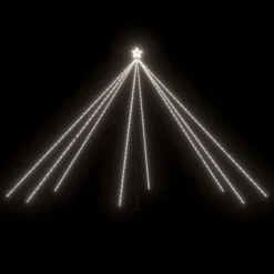 VidaXL Christmas Tree Lights Indoor Outdoor 800 LEDs Cold White 5 M