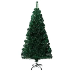 VidaXL Artificial Christmas Tree With Stand Green 150 Cm Fibre Optic