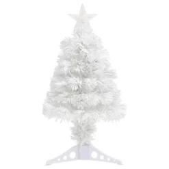 VidaXL Artificial Pre-lit Christmas Tree White&Blue 64 Cm Fibre Optic 19 VidaXL Artificial Pre-lit Christmas Tree White&Blue 64 Cm Fibre Optic -Deals Vidaxl Store image 2 329083 1