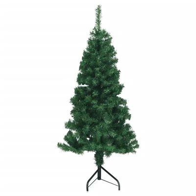 VidaXL Corner Artificial Christmas Tree Green 120 Cm PVC 4 VidaXL Corner Artificial Christmas Tree Green 120 Cm PVC - Image 2
