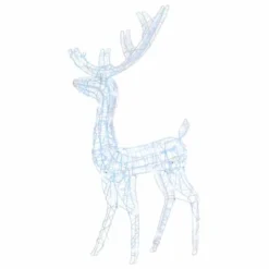 VidaXL Acrylic Reindeer Christmas Decoration 140 LEDs 120cm Colourful -Deals Vidaxl Store image 2 329782