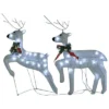 VidaXL Christmas Reindeers 2 Pcs White 40 LEDs -Deals Vidaxl Store image 2 342685 1