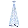 VidaXL Christmas Cone Tree Blue 200 LEDs 70x180 Cm 2 VidaXL Christmas Cone Tree Blue 200 LEDs 70x180 Cm -Deals Vidaxl Store image 2 343503 3