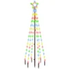 VidaXL Christmas Tree With Spike Colourful 108 LEDs 180 Cm 2 VidaXL Christmas Tree With Spike Colourful 108 LEDs 180 Cm -Deals Vidaxl Store image 2 343552