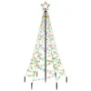 VidaXL Christmas Tree With Spike Colourful 200 LEDs 180 Cm -Deals Vidaxl Store image 2 343568 1