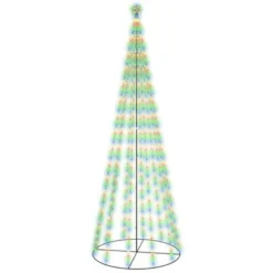VidaXL Christmas Cone Tree Blue 732 LEDs 160x500 Cm -Deals Vidaxl Store image 2 343703