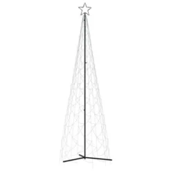 VidaXL Christmas Cone Tree Colourful 500 LEDs 100x300 Cm -Deals Vidaxl Store image 2 343708 1