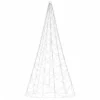 VidaXL Christmas Tree On Flagpole Warm White 500 LEDs 300 Cm 1 VidaXL Christmas Tree On Flagpole Warm White 500 LEDs 300 Cm -Deals Vidaxl Store image 2 343728