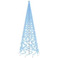 VidaXL Christmas Tree With Spike Warm White 3000 LEDs 800 Cm -Deals Vidaxl Store image 2 343759