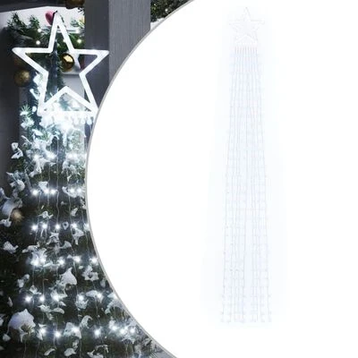 VidaXL Christmas Tree Light 320 LEDs Colourful 375 Cm 14 VidaXL Christmas Tree Light 320 LEDs Colourful 375 Cm - Image 12