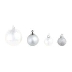 VIDAXL Christmas Balls 100 Pcs Silver/Gold 24 VIDAXL Christmas Balls 100 Pcs Silver/Gold -Deals Vidaxl Store image 3 245719