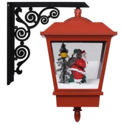 VidaXL Christmas Wall Lamp With LED Lights And Santa Red 40x27x45 Cm -Deals Vidaxl Store image 3 289927