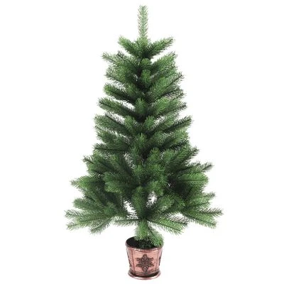 VidaXL Artificial Pre-lit Christmas Tree 65 Cm Green 5 VidaXL Artificial Pre-lit Christmas Tree 65 Cm Green - Image 3