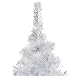 VidaXL Artificial Pre-lit Christmas Tree With Ball Set Silver 240 Cm PET -Deals Vidaxl Store image 3 3077612