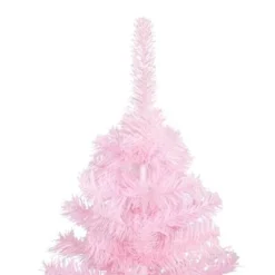 VidaXL Artificial Pre-lit Christmas Tree With Ball Set Pink 150 Cm PVC -Deals Vidaxl Store image 3 3077670