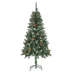 VidaXL Artificial Pre-lit Christmas Tree With Pine Cones 150 Cm -Deals Vidaxl Store image 3 3077746