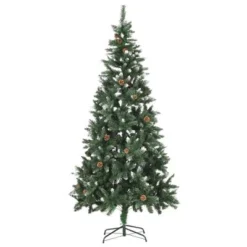 VidaXL Artificial Pre-lit Christmas Tree With Ball Set&Pine Cones 210 Cm 20 VidaXL Artificial Pre-lit Christmas Tree With Ball Set&Pine Cones 210 Cm -Deals Vidaxl Store image 3 3077849