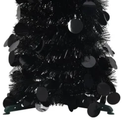 VidaXL Pop-up Artificial Christmas Tree Black 120 Cm PET -Deals Vidaxl Store image 3 320985