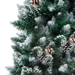 VidaXL Artificial Christmas Tree With Pine Cones And White Snow 150 Cm -Deals Vidaxl Store image 3 321015