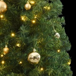VidaXL Slim Christmas Tree 300 LEDs & Ball Set 270 Cm 19 VidaXL Slim Christmas Tree 300 LEDs & Ball Set 270 Cm -Deals Vidaxl Store image 3 3210216