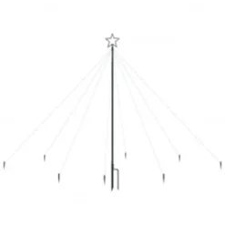 VidaXL LED Christmas Waterfall Tree Lights Indoor Outdoor 400 LEDs 2.5 M 12 VidaXL LED Christmas Waterfall Tree Lights Indoor Outdoor 400 LEDs 2.5 M -Deals Vidaxl Store image 3 328727