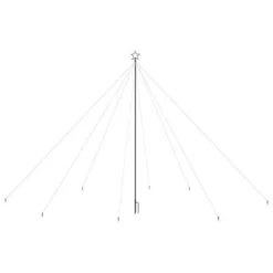 VidaXL Christmas Tree Lights Indoor Outdoor 800 LEDs Cold White 5 M -Deals Vidaxl Store image 3 328752