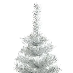 VidaXL Artificial Christmas Tree With Stand Silver 120 Cm PET -Deals Vidaxl Store image 3 329187
