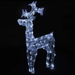 VidaXL Reindeer Christmas Decoration 90 LEDs 60x16x100 Cm Acrylic -Deals Vidaxl Store image 3 329778