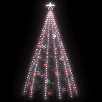VidaXL Christmas Tree Net Lights With 500 LEDs 500 Cm 4 VidaXL Christmas Tree Net Lights With 500 LEDs 500 Cm - Image 3