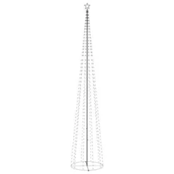 VidaXL Christmas Cone Tree Blue 732 LEDs 160x500 Cm -Deals Vidaxl Store image 3 343702