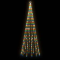 VidaXL Christmas Tree With Spike Colourful 732 LEDs 500 Cm -Deals Vidaxl Store image 3 343742