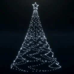 VidaXL Christmas Tree With Spike Cold White 1400 LEDs 500 Cm 12 VidaXL Christmas Tree With Spike Cold White 1400 LEDs 500 Cm -Deals Vidaxl Store image 3 343753