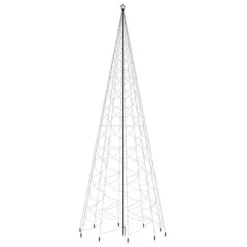 VidaXL Christmas Tree With Spike Warm White 3000 LEDs 800 Cm -Deals Vidaxl Store image 3 343756