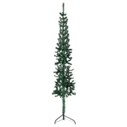 VidaXL Slim Artificial Half Christmas Tree With Stand Green 120 Cm -Deals Vidaxl Store image 3 344599
