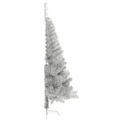 VidaXL Artificial Half Christmas Tree With Stand Silver 120 Cm PET 19 VidaXL Artificial Half Christmas Tree With Stand Silver 120 Cm PET -Deals Vidaxl Store image 3 344695