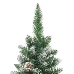 VidaXL Artificial Slim Christmas Tree With Stand 120 Cm PVC -Deals Vidaxl Store image 3 345164