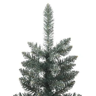 VidaXL Artificial Slim Christmas Tree With Stand Green 120 Cm PVC 5 VidaXL Artificial Slim Christmas Tree With Stand Green 120 Cm PVC - Image 3
