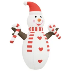 VidaXL Christmas Inflatable Snowman With LEDs 630 Cm 16 VidaXL Christmas Inflatable Snowman With LEDs 630 Cm -Deals Vidaxl Store image 3 345285