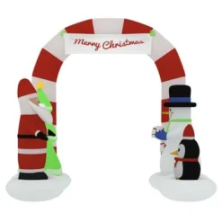 VidaXL Christmas Inflatable Santa & Snowman Arch Gate LED 260 Cm 16 VidaXL Christmas Inflatable Santa & Snowman Arch Gate LED 260 Cm -Deals Vidaxl Store image 3 345317