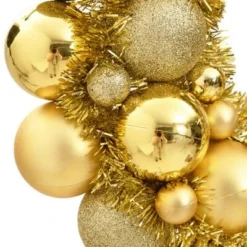 VidaXL Christmas Wreath Gold 45 Cm Polystyrene -Deals Vidaxl Store image 3 356120
