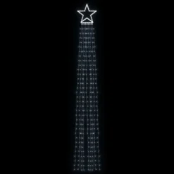 VidaXL Christmas Tree Light 320 LEDs Cold White 375 Cm -Deals Vidaxl Store image 3 356924