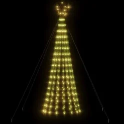 VidaXL Christmas Tree Light Cone 275 LEDs Warm White 180 Cm -Deals Vidaxl Store image 3 358064